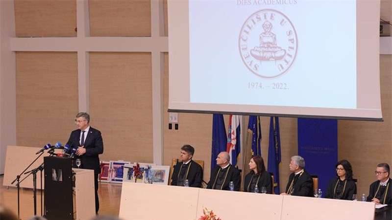 Sveučilište u Splitu već je gotovo pola stoljeća jedno od središta obrazovanja, znanosti i ulaganja u naše mlade